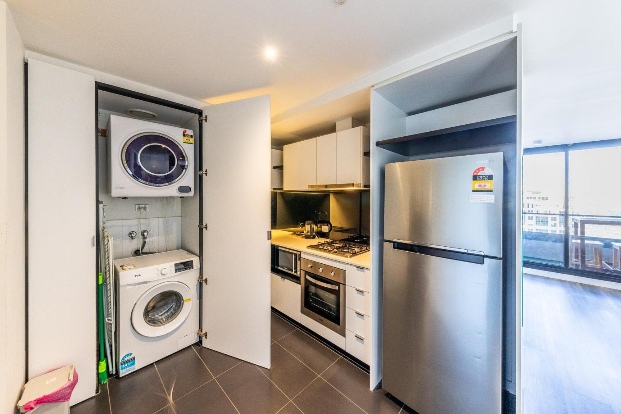 Aura2107, 2 Bedroom Apartment With Balcony, Stunning Yarra River And City Views Melbourne Buitenkant foto